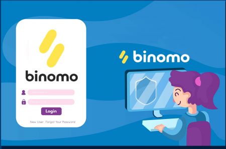 如何開戶並登錄 Binomo