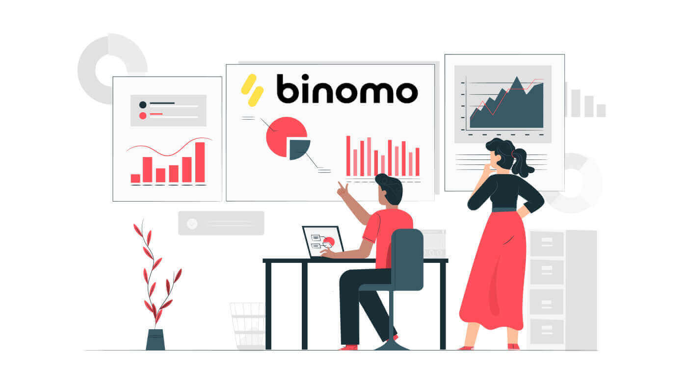 Binomo တွင် သရုပ်ပြအကောင့်ဖြင့် အရောင်းမြှင့်တင်နည်း