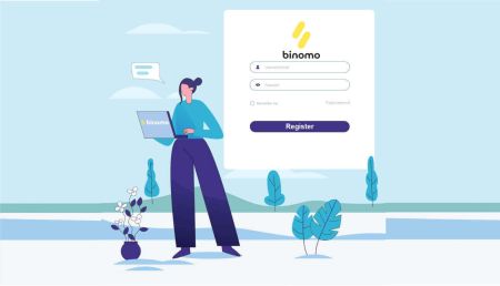 Hur man loggar in och verifierar konto i Binomo