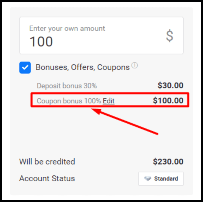 Binomo-Bonus auf Einzahlung – bis zu 70 % Binomo-Bonus auf Einzahlung – bis zu 70 %