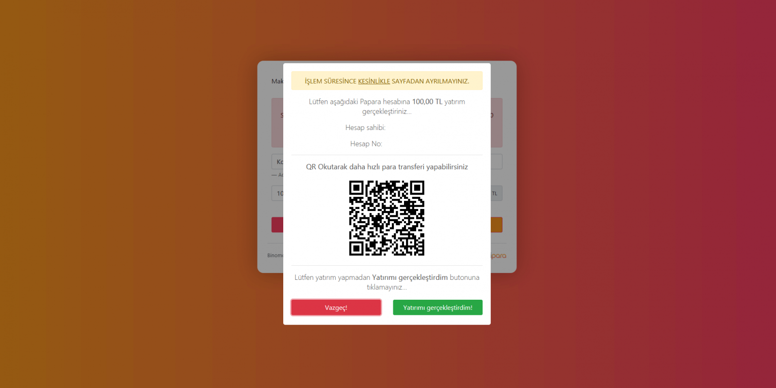 Setor Dana di Binomo melalui Kartu Bank Turki (Visa / MasterCard), Perbankan Internet (Transfer Bank, Kode QR, CEPbank, AKBANK, Türkiye Bankas, TEB, Deniz Bank, Ziraat Bankas, Türkiye Finans) dan E-wallet Setor Dana di Binomo melalui Kartu Bank Turki (Visa / MasterCard), Perbankan Internet (Transfer Bank, Kode QR, CEPbank, AKBANK, Türkiye Bankas, TEB, Deniz Bank, Ziraat Bankas, Türkiye Finans) dan E-wallet