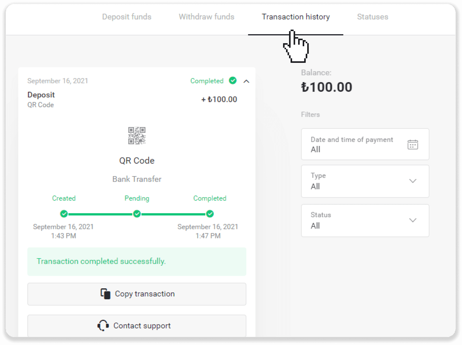 Setor Dana di Binomo melalui Kartu Bank Turki (Visa / MasterCard), Perbankan Internet (Transfer Bank, Kode QR, CEPbank, AKBANK, Türkiye Bankas, TEB, Deniz Bank, Ziraat Bankas, Türkiye Finans) dan E-wallet Setor Dana di Binomo melalui Kartu Bank Turki (Visa / MasterCard), Perbankan Internet (Transfer Bank, Kode QR, CEPbank, AKBANK, Türkiye Bankas, TEB, Deniz Bank, Ziraat Bankas, Türkiye Finans) dan E-wallet
