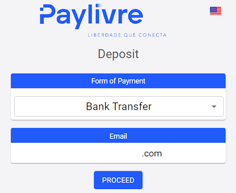 Deposite fundos no Binomo via Internet Banking Brasil (Banco Transer, Paylivre, Loterica, Itau, Boleto Rápido) e carteiras eletrônicas (Picpay, Astropay, Banco do Brasil, Santander, Bradesco, Neteller, Skrill, WebMoney, Advcash)
