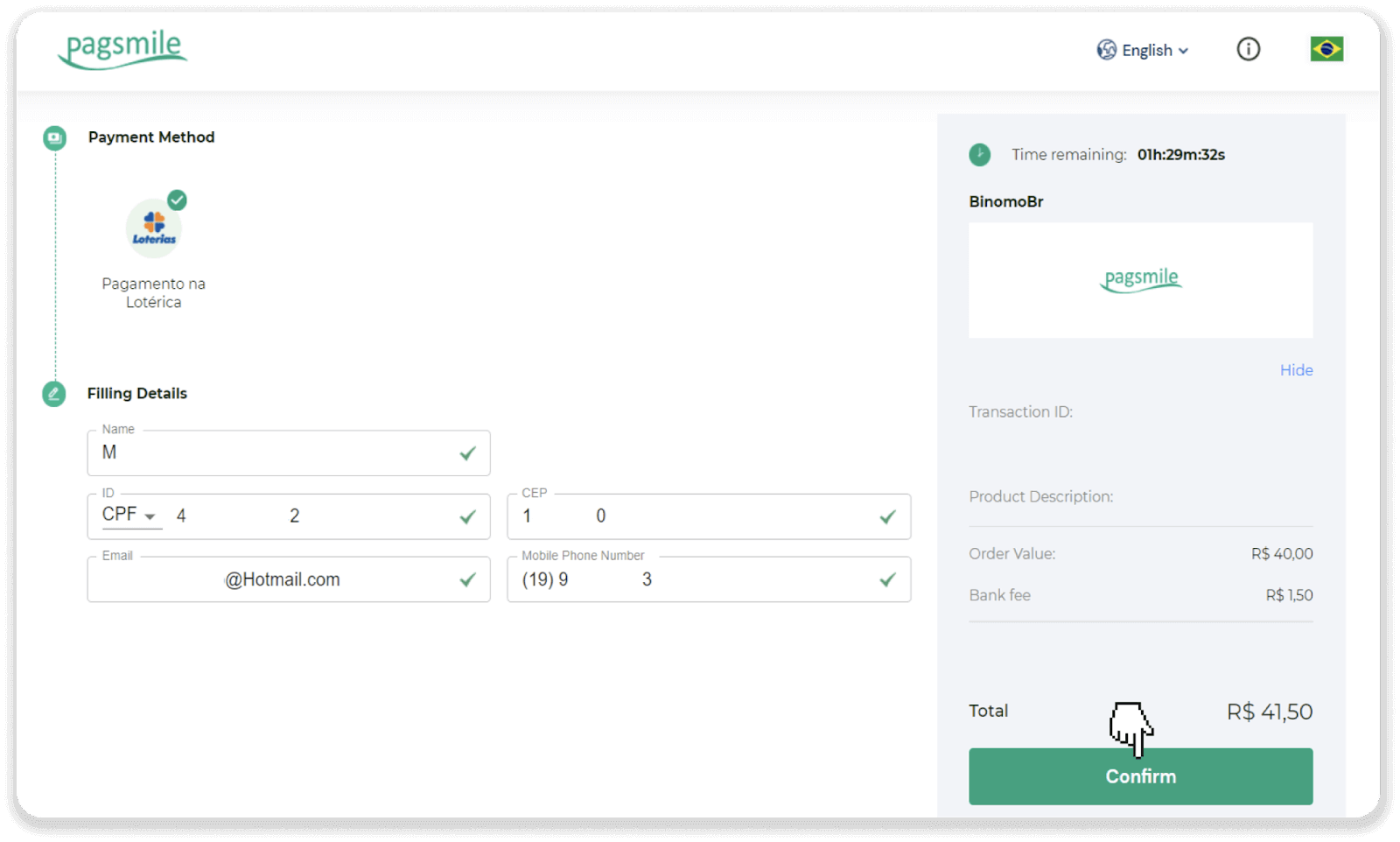 Deposit Funds on Binomo via Brazil Internet Banking (Bank Transer, Paylivre, Loterica, Itau, Boleto Rapido) and E-wallets (Picpay, Astropay, Banco do Brasil, Santander, Bradesco, Neteller, Skrill, WebMoney, Advcash)