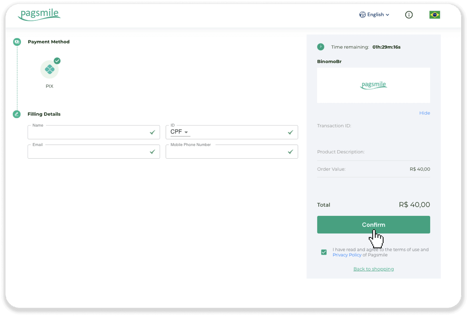 Deposit Funds on Binomo via Brazil Internet Banking (Bank Transer, Paylivre, Loterica, Itau, Boleto Rapido) and E-wallets (Picpay, Astropay, Banco do Brasil, Santander, Bradesco, Neteller, Skrill, WebMoney, Advcash)