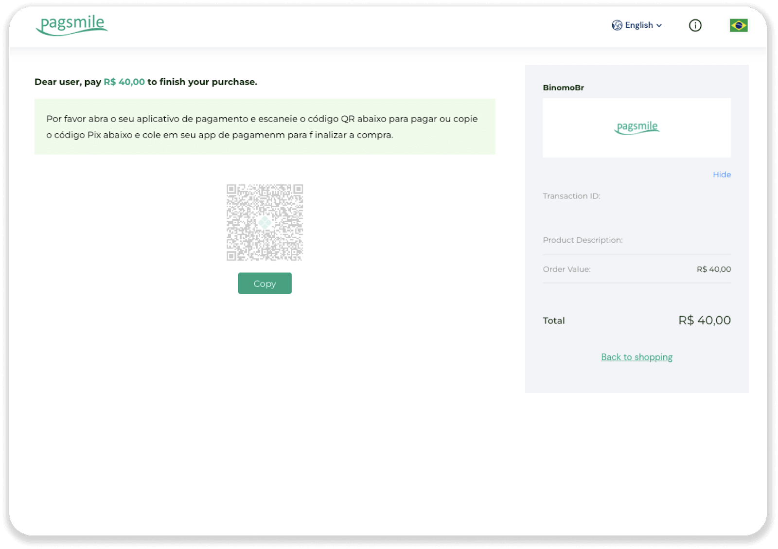 Deposit Funds on Binomo via Brazil Internet Banking (Bank Transer, Paylivre, Loterica, Itau, Boleto Rapido) and E-wallets (Picpay, Astropay, Banco do Brasil, Santander, Bradesco, Neteller, Skrill, WebMoney, Advcash)
