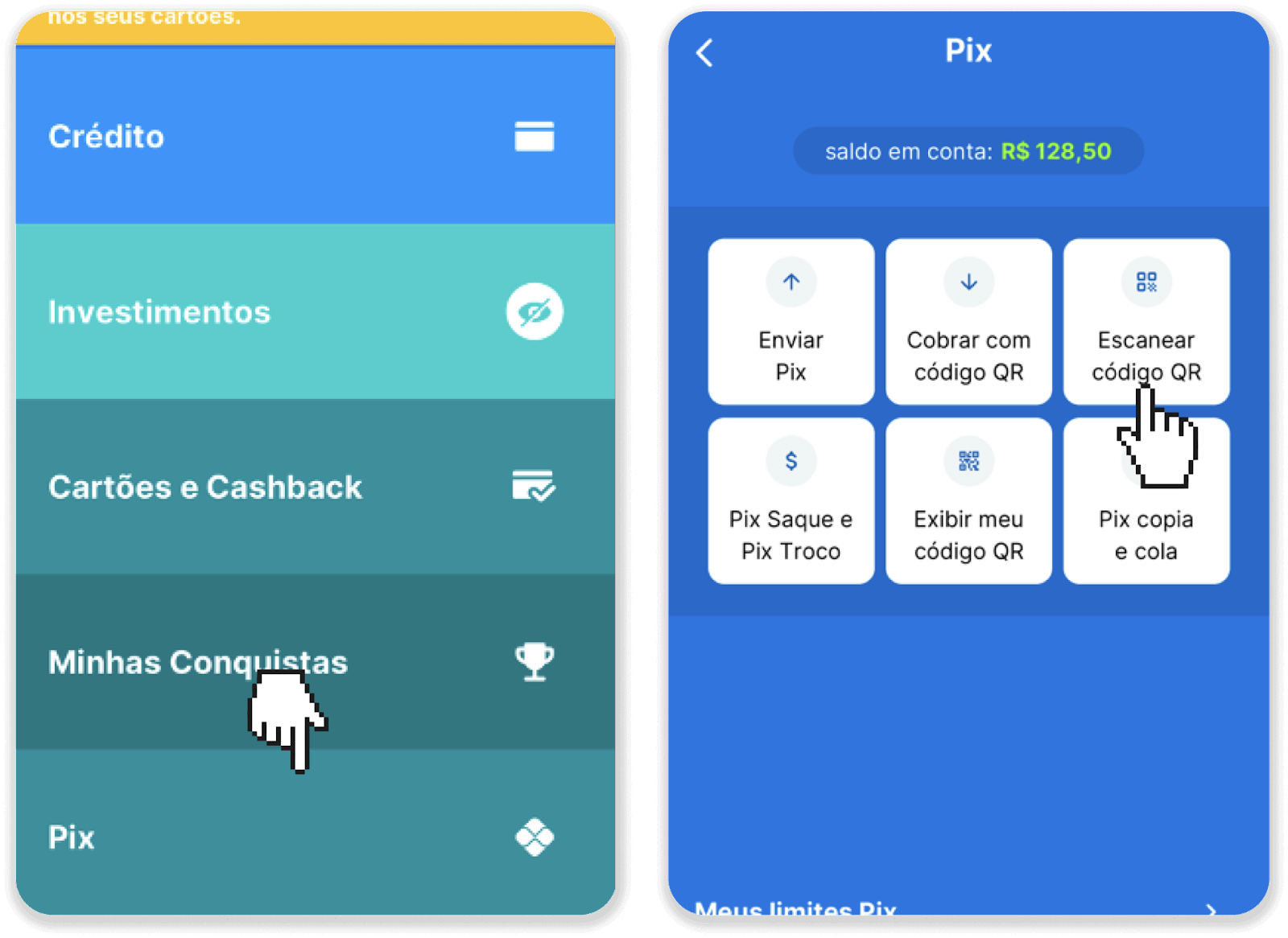 Deposit Funds on Binomo via Brazil Internet Banking (Bank Transer, Paylivre, Loterica, Itau, Boleto Rapido) and E-wallets (Picpay, Astropay, Banco do Brasil, Santander, Bradesco, Neteller, Skrill, WebMoney, Advcash)