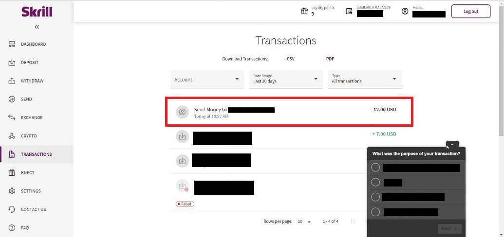 Setor Dana di Binomo melalui dompet elektronik (Webmoney WMZ, Picpay, Neteller, Astropay, Cash U, Skrill, uang tunai ADV, Kartu AstroPay, Perfect Money)