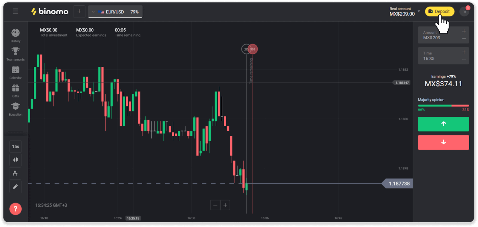 Setor Dana di Binomo melalui dompet elektronik (Webmoney WMZ, Picpay, Neteller, Astropay, Cash U, Skrill, uang tunai ADV, Kartu AstroPay, Perfect Money)