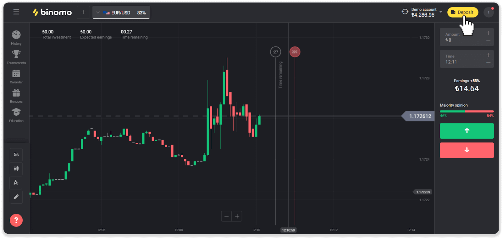 Setor Dana di Binomo melalui Kartu Bank Turki (Visa / MasterCard / Maestro), Perbankan Internet (transfer Bank, CEPbank, Kode QR) dan dompet elektronik (Jeton, Payfix, Hizli Papara, Papara) Setor Dana di Binomo melalui Kartu Bank Turki (Visa / MasterCard / Maestro), Perbankan Internet (transfer Bank, CEPbank, Kode QR) dan dompet elektronik (Jeton, Payfix, Hizli Papara, Papara)