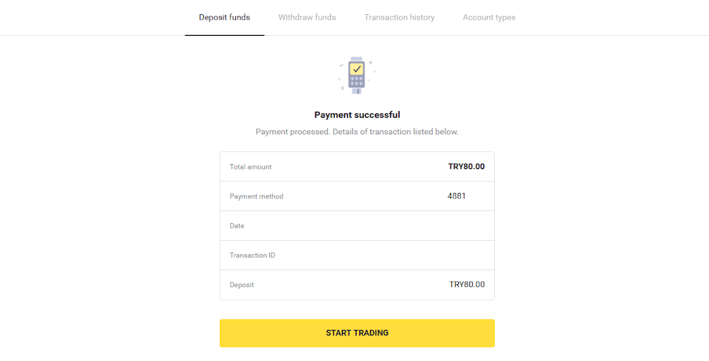 Setor Dana di Binomo melalui Kartu Bank Turki (Visa / MasterCard / Maestro), Perbankan Internet (transfer Bank, CEPbank, Kode QR) dan dompet elektronik (Jeton, Payfix, Hizli Papara, Papara) Setor Dana di Binomo melalui Kartu Bank Turki (Visa / MasterCard / Maestro), Perbankan Internet (transfer Bank, CEPbank, Kode QR) dan dompet elektronik (Jeton, Payfix, Hizli Papara, Papara)