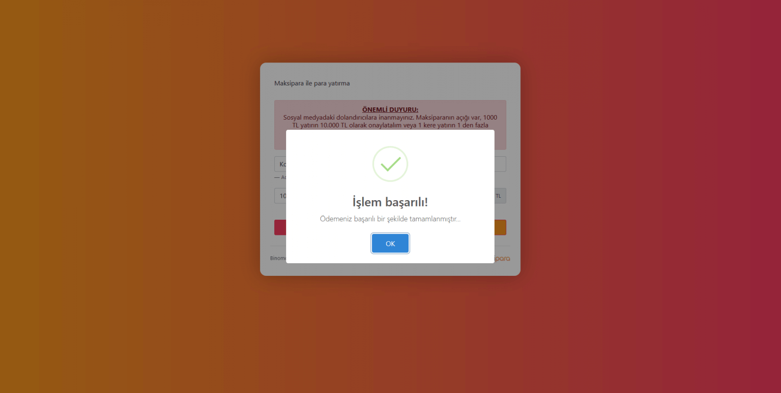 Setor Dana di Binomo melalui Kartu Bank Turki (Visa / MasterCard / Maestro), Perbankan Internet (transfer Bank, CEPbank, Kode QR) dan dompet elektronik (Jeton, Payfix, Hizli Papara, Papara) Setor Dana di Binomo melalui Kartu Bank Turki (Visa / MasterCard / Maestro), Perbankan Internet (transfer Bank, CEPbank, Kode QR) dan dompet elektronik (Jeton, Payfix, Hizli Papara, Papara)