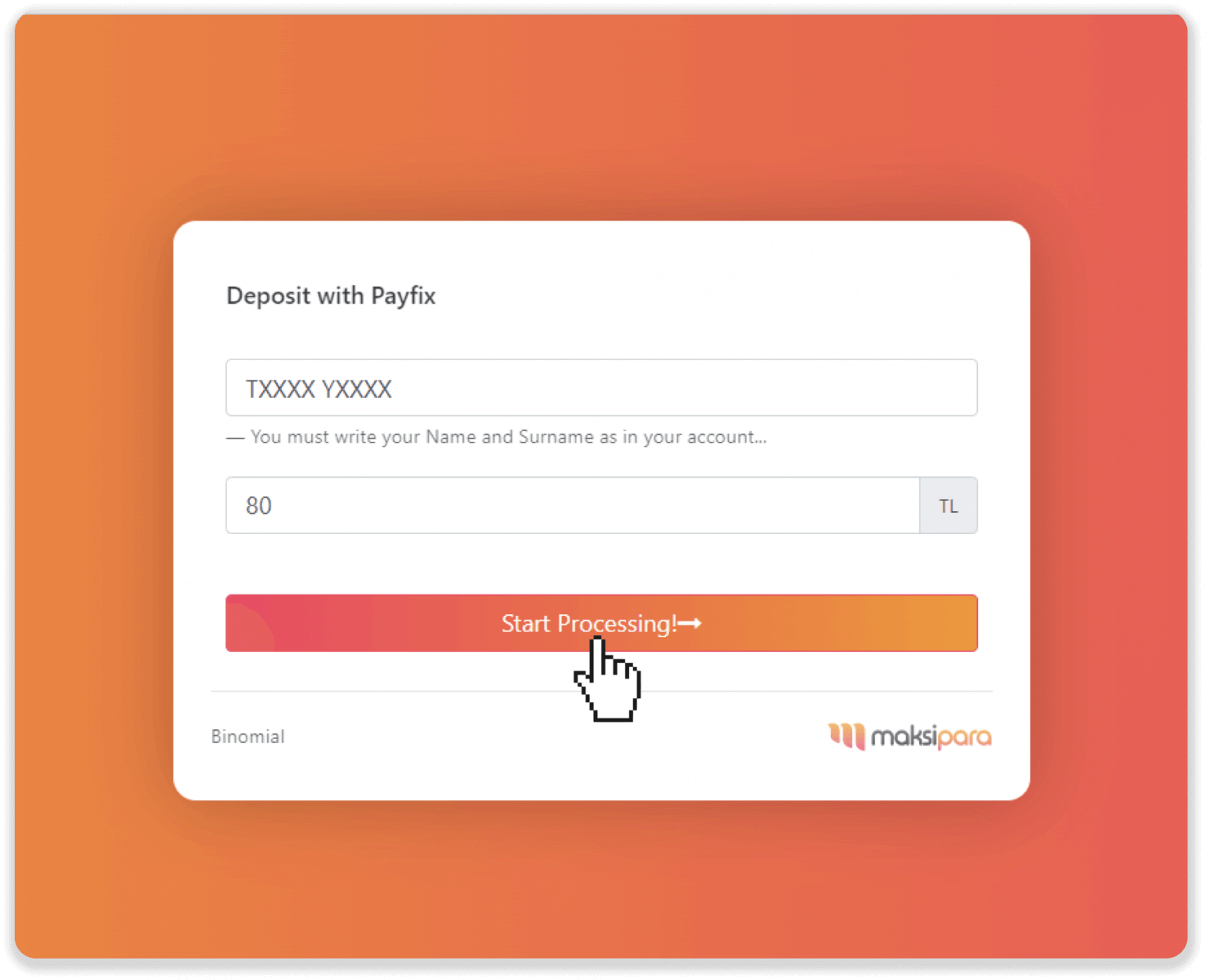 Setor Dana di Binomo melalui Kartu Bank Turki (Visa / MasterCard / Maestro), Perbankan Internet (transfer Bank, CEPbank, Kode QR) dan dompet elektronik (Jeton, Payfix, Hizli Papara, Papara) Setor Dana di Binomo melalui Kartu Bank Turki (Visa / MasterCard / Maestro), Perbankan Internet (transfer Bank, CEPbank, Kode QR) dan dompet elektronik (Jeton, Payfix, Hizli Papara, Papara)