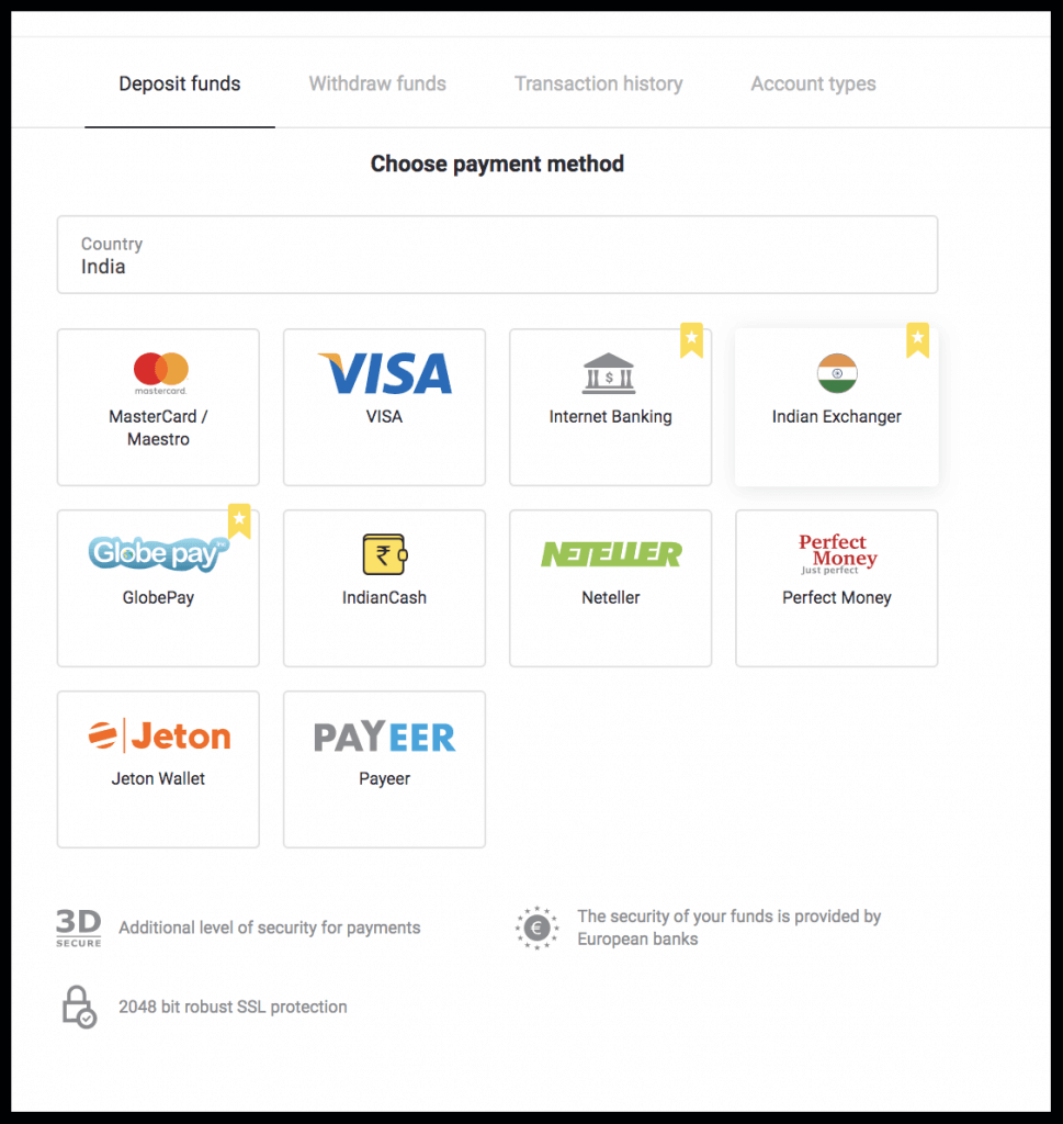 How Many Account Types in Binomo How Many Account Types in Binomo