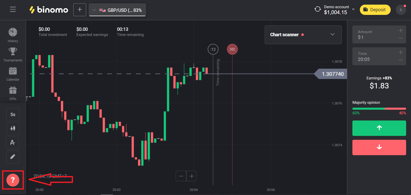 Binomo Support ကို ဘယ်လိုဆက်သွယ်ရမလဲ