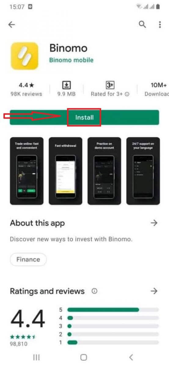 Cómo descargar e instalar la aplicación Binomo para teléfonos móviles (Android, iOS) Cómo descargar e instalar la aplicación Binomo para teléfonos móviles (Android, iOS)
