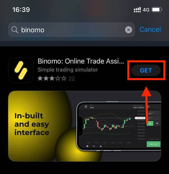 كيفية تنزيل وتثبيت تطبيق Binomo للهواتف المحمولة (Android وiOS)