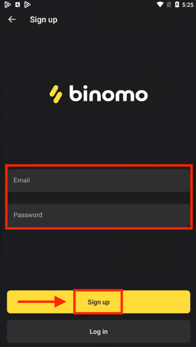 Како да отворите демо сметка на Binomo Како да отворите демо сметка на Binomo