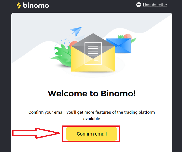 如何在 Binomo 注册和交易