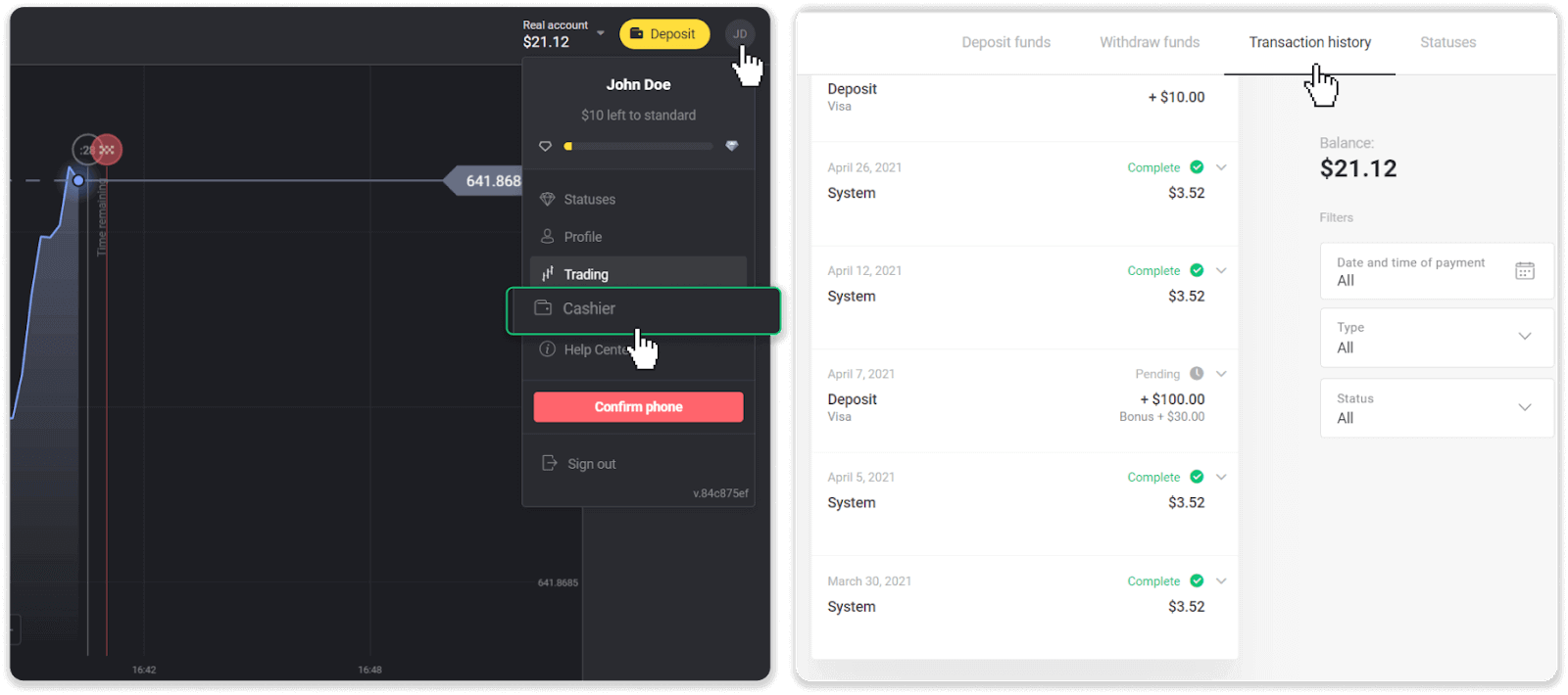 Cara Membuka Akun dan Menyetor di Binomo Cara Membuka Akun dan Menyetor di Binomo