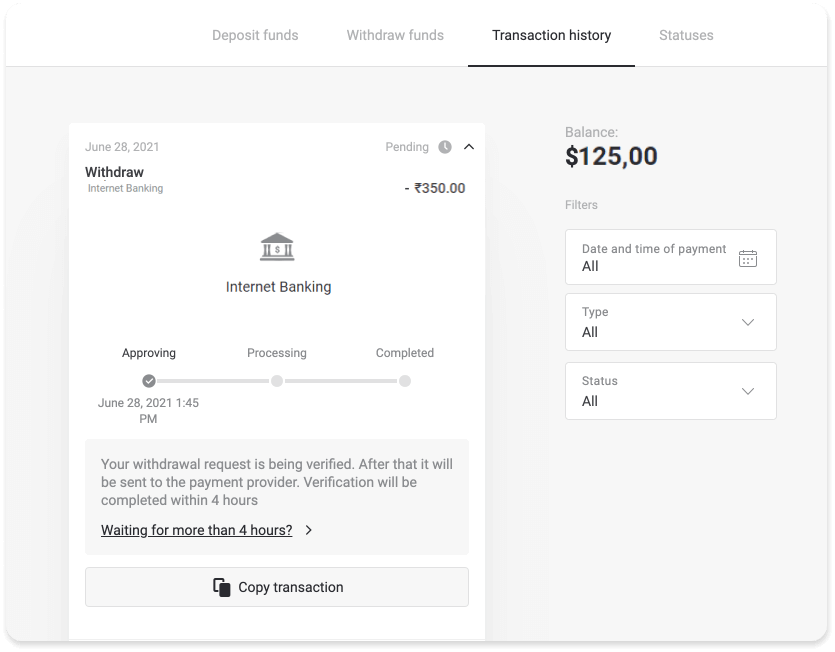 Como abrir conta e sacar fundos do Binomo Como abrir conta e sacar fundos do Binomo