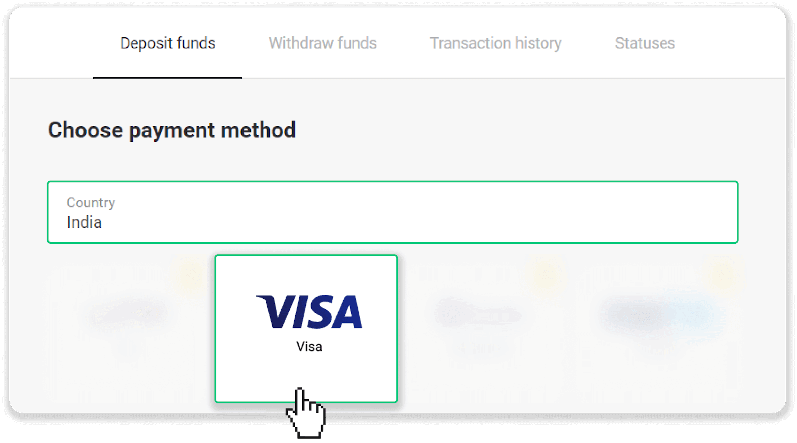 Come registrarsi e depositare fondi su Binomo Come registrarsi e depositare fondi su Binomo
