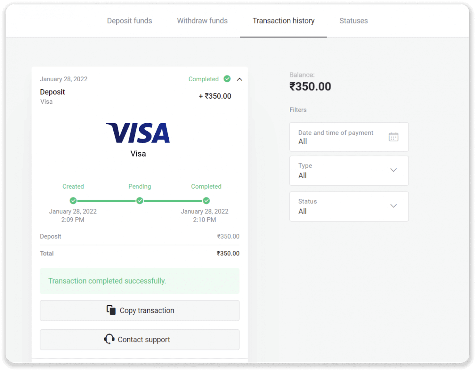 Come registrarsi e depositare fondi su Binomo Come registrarsi e depositare fondi su Binomo