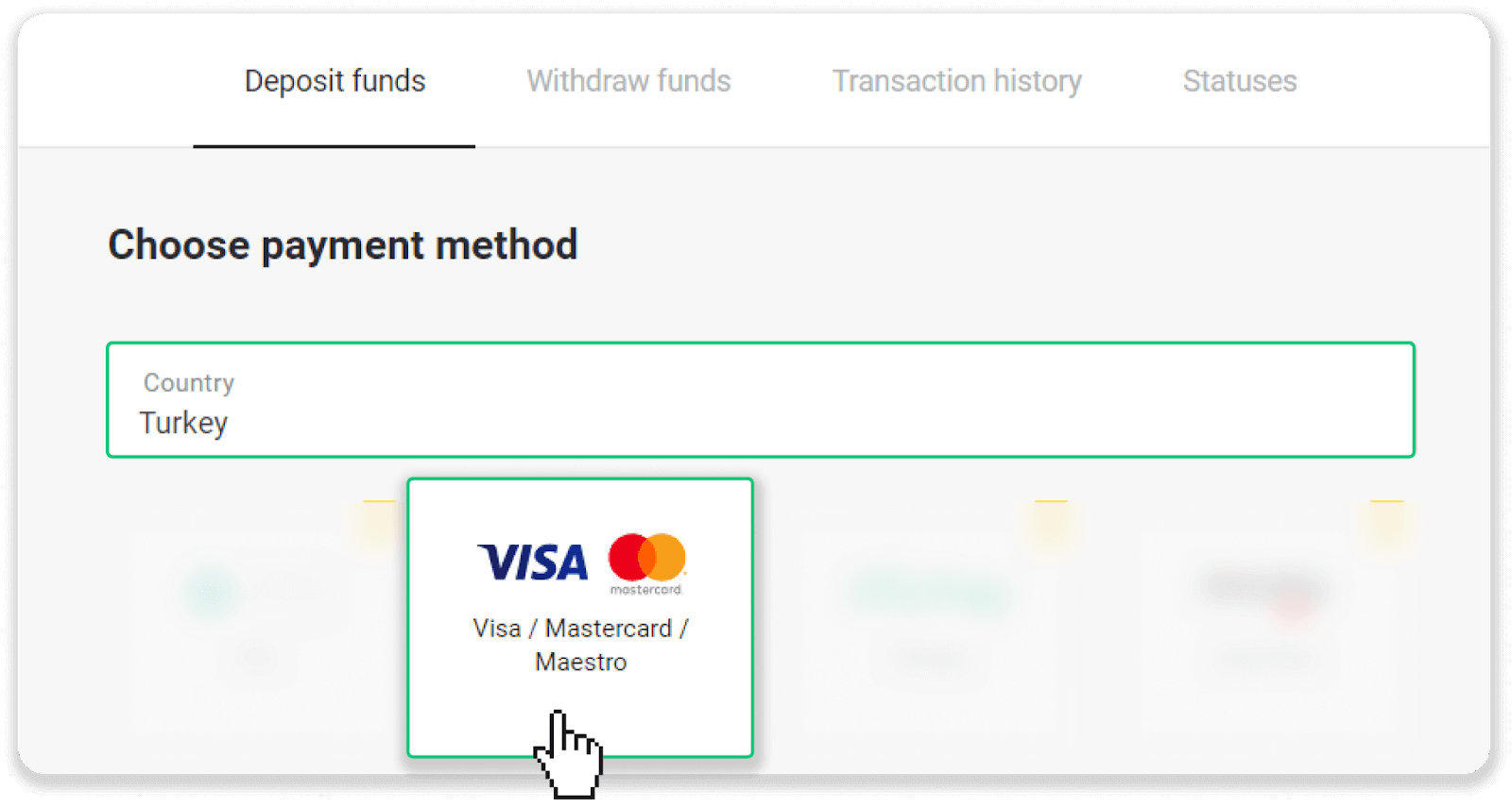 Come registrarsi e depositare fondi su Binomo Come registrarsi e depositare fondi su Binomo