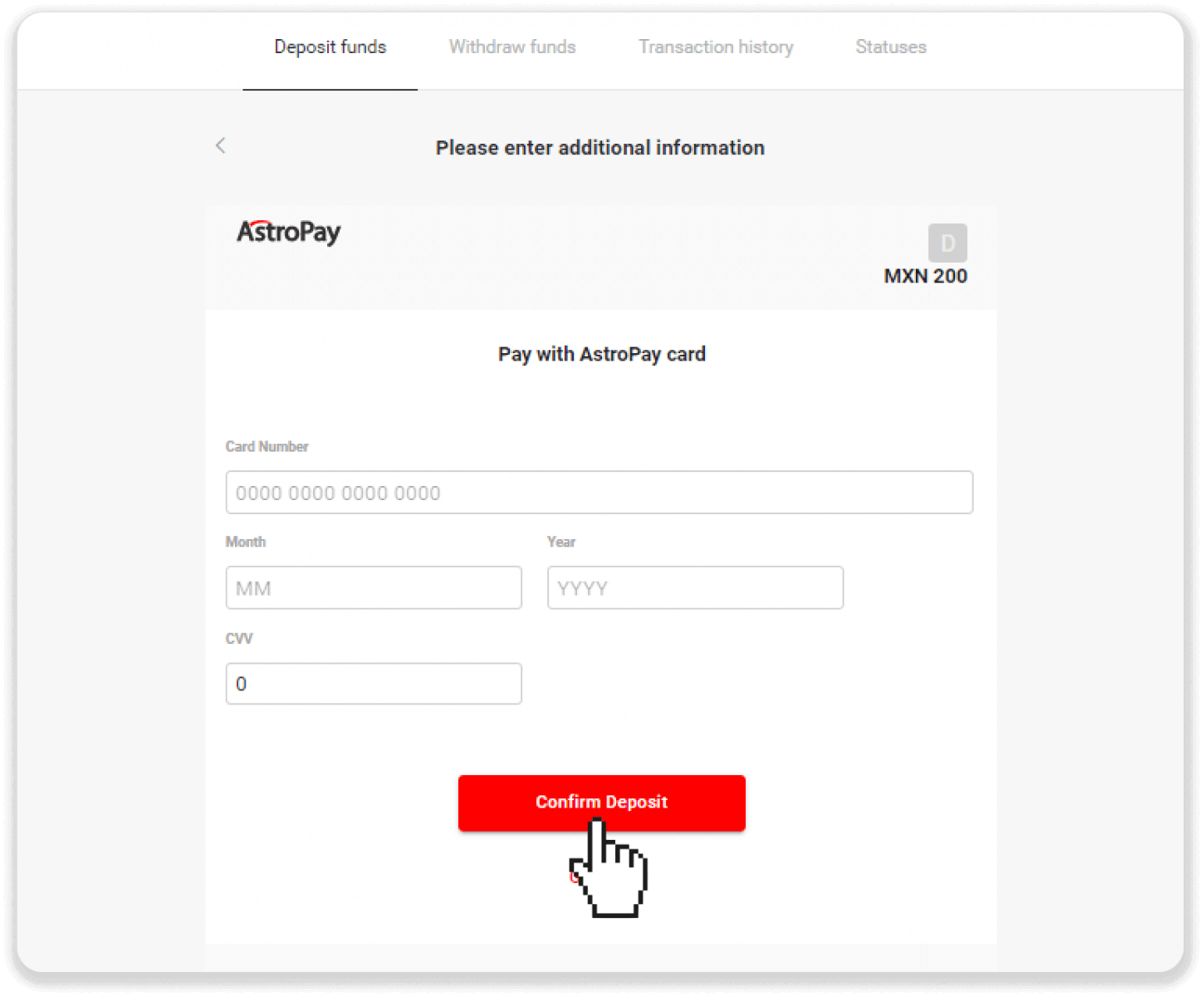 Come registrarsi e depositare fondi su Binomo Come registrarsi e depositare fondi su Binomo