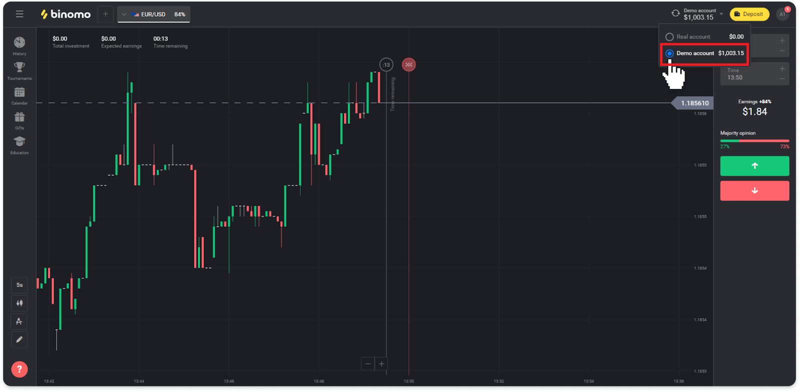 How to Login and start Trading CFD at Binomo How to Login and start Trading CFD at Binomo