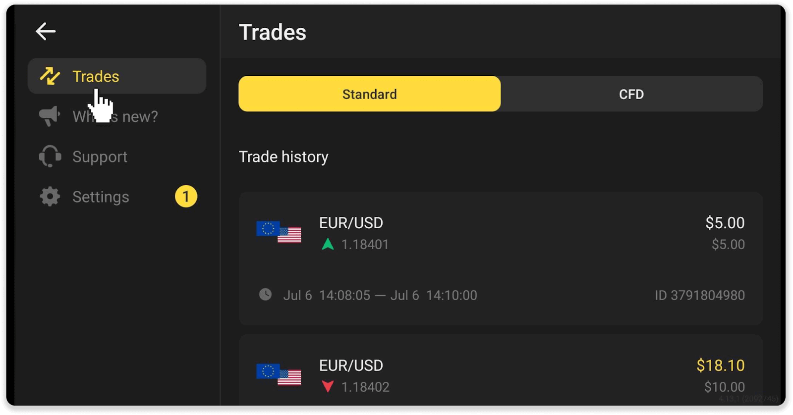 Binomo پر تجارت کیسے کریں۔