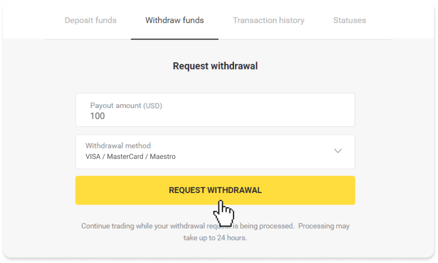 Binomo တွင်ငွေထုတ်ပြီးငွေသွင်းနည်း Binomo တွင်ငွေထုတ်ပြီးငွေသွင်းနည်း