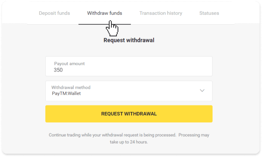 Cómo retirar fondos de Binomo a mi billetera electrónica (Payfix, Webmoney WMZ, Tpaga, Perfect Money, ADV cash, PayTM, Globe Pay, AstroPay, Jeton Wallet) Cómo retirar fondos de Binomo a mi billetera electrónica (Payfix, Webmoney WMZ, Tpaga, Perfect Money, ADV cash, PayTM, Globe Pay, AstroPay, Jeton Wallet)