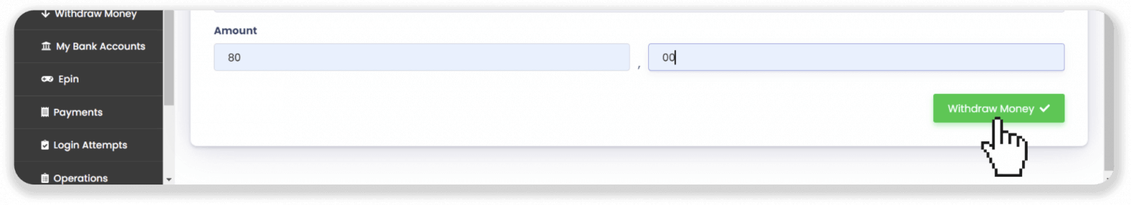 كيفية سحب الأموال من Binomo إلى محفظتي الإلكترونية (Payfix، Webmoney WMZ، Tpaga، Perfect Money، ADV Cash، PayTM، Globe Pay، AstroPay، Jeton Wallet)
