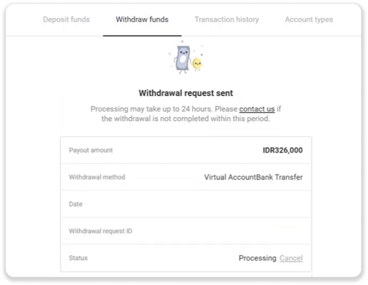 How to Withdraw Funds to my Bank Account (Bank transfer, Internet Banking, IMPS Bank Transfer, NEFT Bank Transfer, Indian Exchanger, NetBanking, Virtual Account, CEPbank, PIX) on Binomo