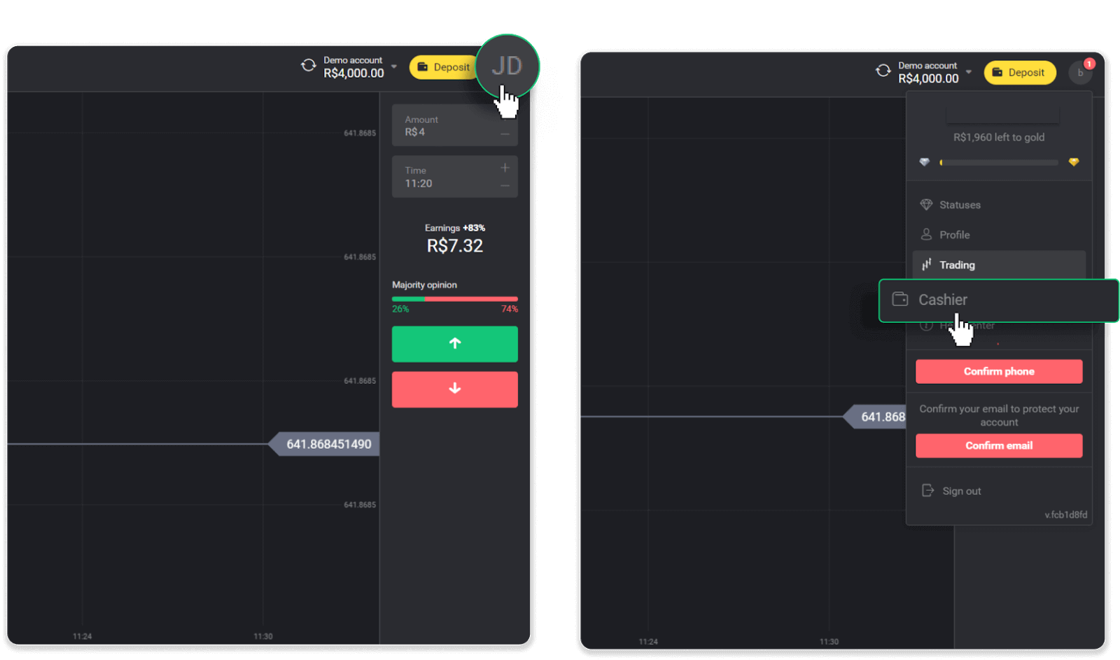 How to Withdraw Funds to my Bank Account (Bank transfer, Internet Banking, IMPS Bank Transfer, NEFT Bank Transfer, Indian Exchanger, NetBanking, Virtual Account, CEPbank, PIX) on Binomo
