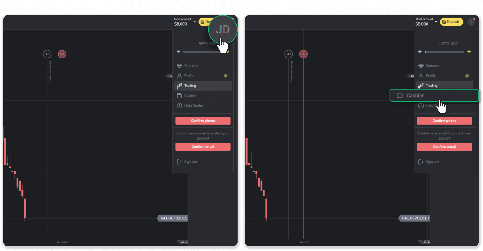 How to Withdraw Funds to my Bank Account (Bank transfer, Internet Banking, IMPS Bank Transfer, NEFT Bank Transfer, Indian Exchanger, NetBanking, Virtual Account, CEPbank, PIX) on Binomo