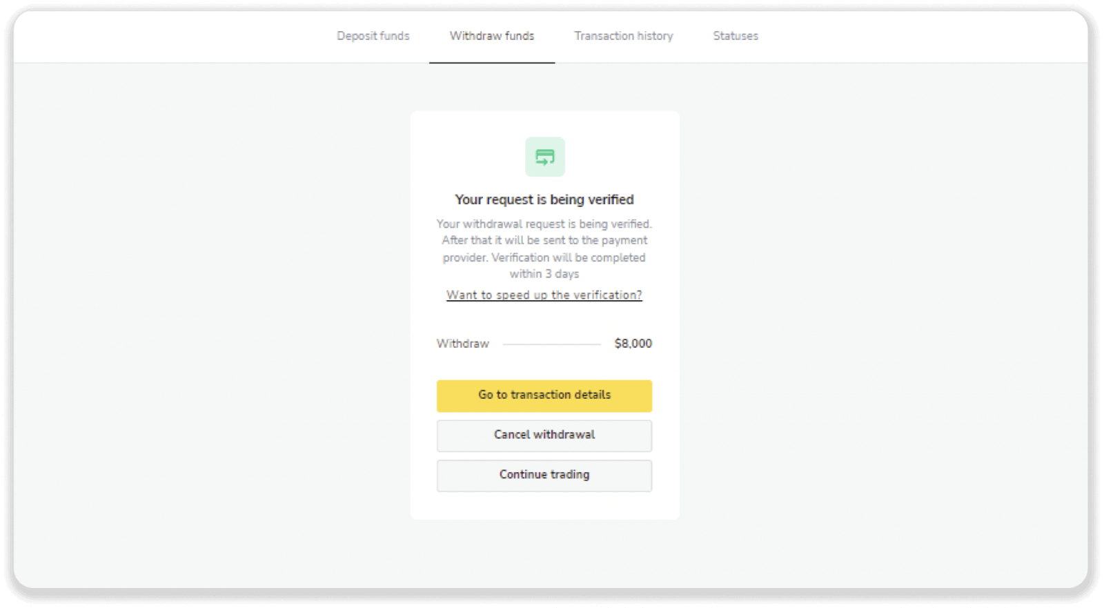 How to Withdraw Funds to my Bank Account (Bank transfer, Internet Banking, IMPS Bank Transfer, NEFT Bank Transfer, Indian Exchanger, NetBanking, Virtual Account, CEPbank, PIX) on Binomo