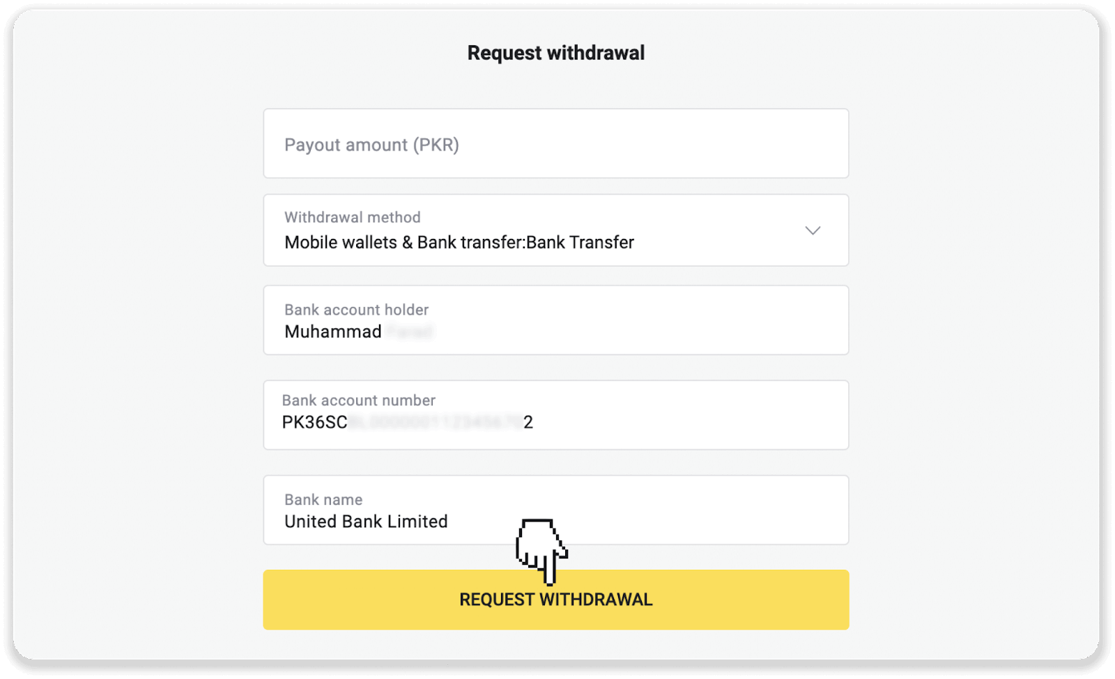 How to Withdraw Funds to my Bank Account (Bank transfer, Internet Banking, IMPS Bank Transfer, NEFT Bank Transfer, Indian Exchanger, NetBanking, Virtual Account, CEPbank, PIX) on Binomo